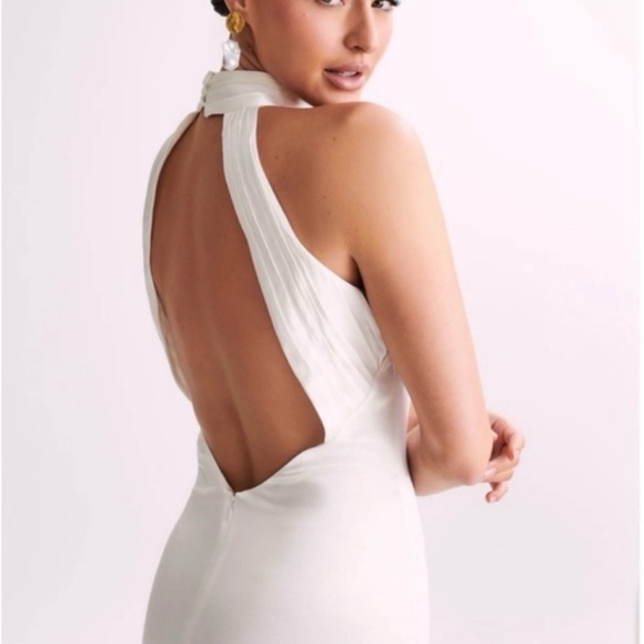 Meshki Strapless White Dress - Picture 5 of 14